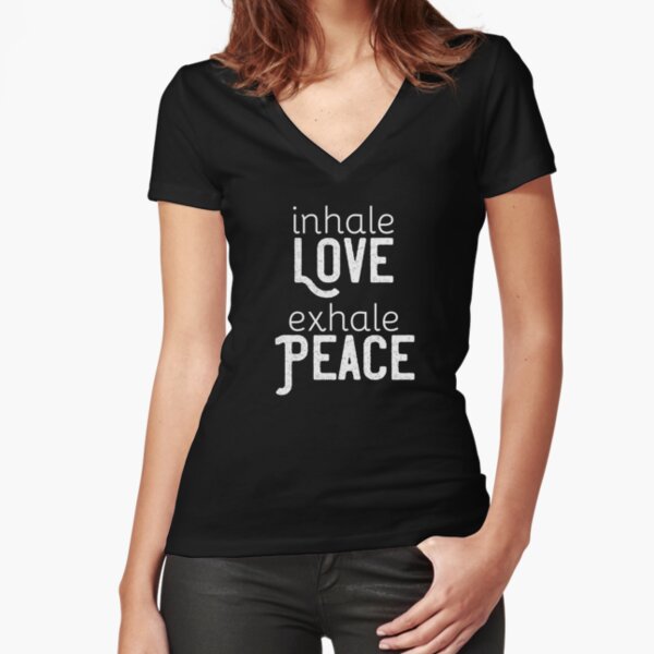 Vista previa del artículo con la obra «Inhala Amor Exhala Paz», diseñado y vendido por MasartDesigns.