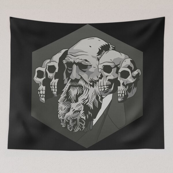 Item preview, Charles Darwin Fractal designed and sold by PODLizardWizard.