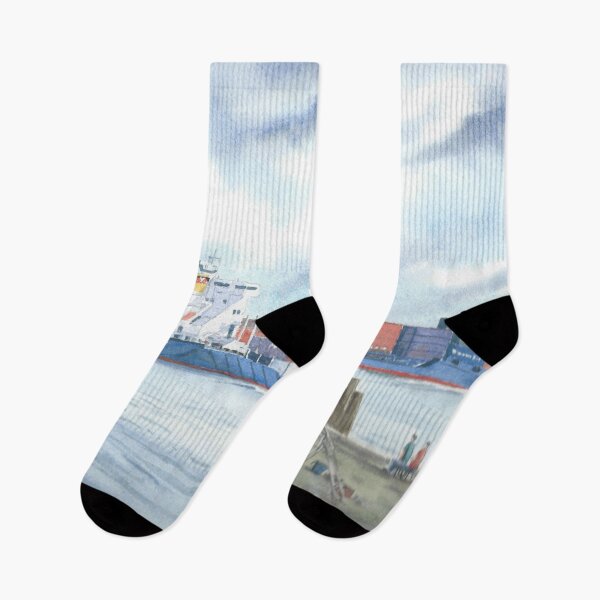 Item preview, Passing Portishead Pier designed and sold by ingridslatter.