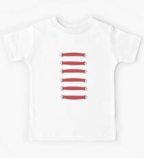 laced up red Kids Tee