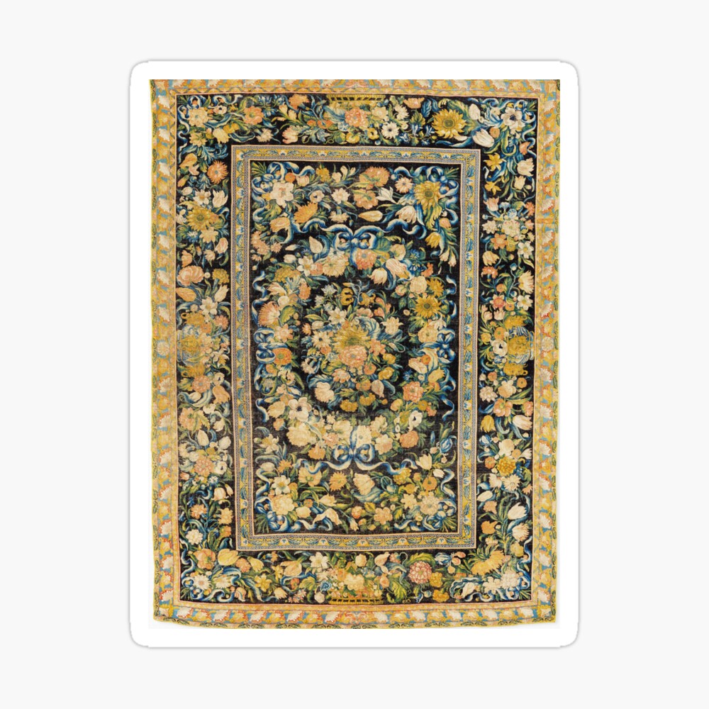 Louis XIV Savonnerie French Floral Carpet Print Magnet for Sale by Vicky  Brago-Mitchell®