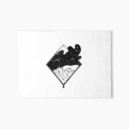 Expanding Night Art Board Print