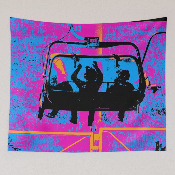 Item preview, Mountain Gondola - Mountain Bikers designed and sold by NaturePrints.