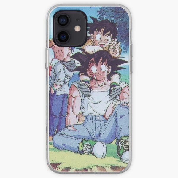 Goku Gohan Krilin iPhone Soft Case