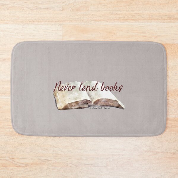 Item preview, Bill Adama's Quote - Never Lend Books designed and sold by Ila9182.