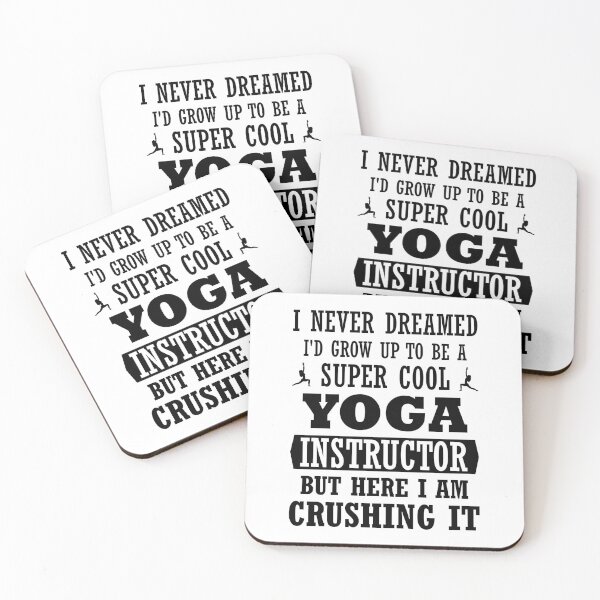 Item preview, Yoga Instructor is Crushing it, dreams come true designed and sold by surfingfun.