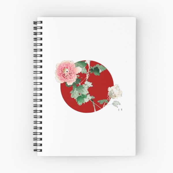 Item preview, Japanese Flag - Pink Tree Peony designed and sold by weavernap.