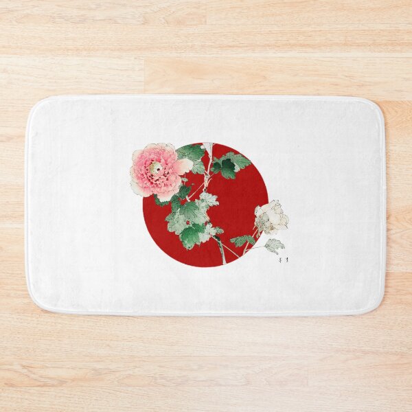 Item preview, Japanese Flag - Pink Tree Peony designed and sold by weavernap.