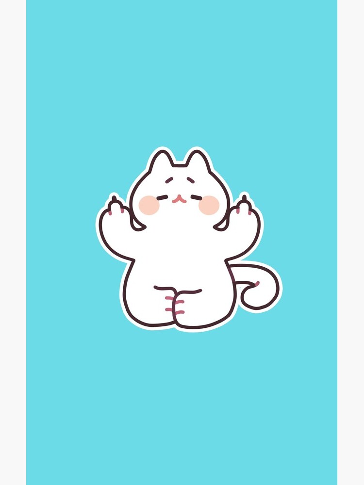 Meditating "F**K YOU" Cat by Bumcchi