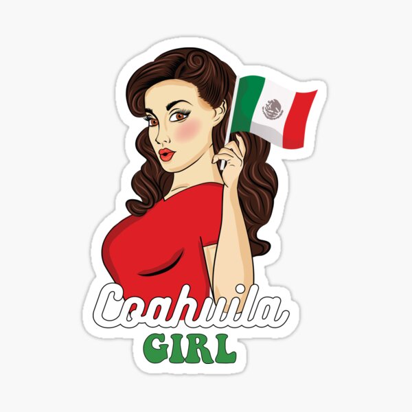 Coahuila Mexico Stickers sold by Inhaler Hunched, SKU 4609630