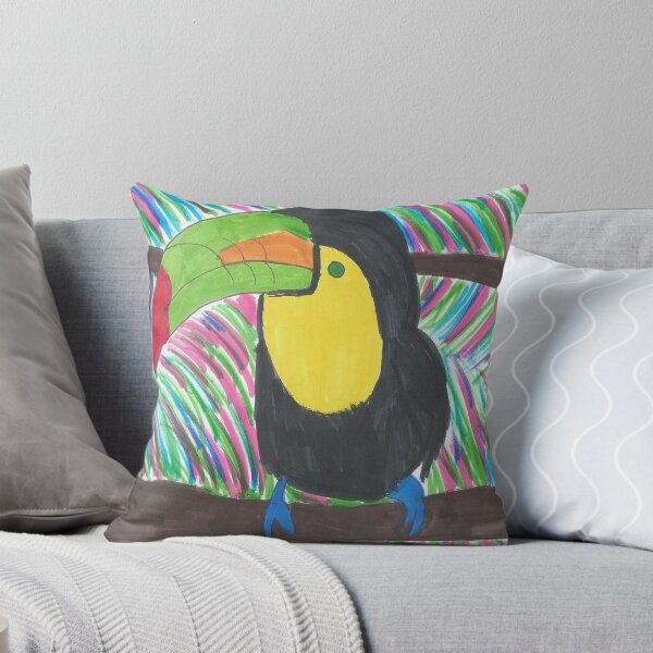 Artikelvorschau, Bunter tropischer Toucan entworfen und verkauft von DanielleGensler.