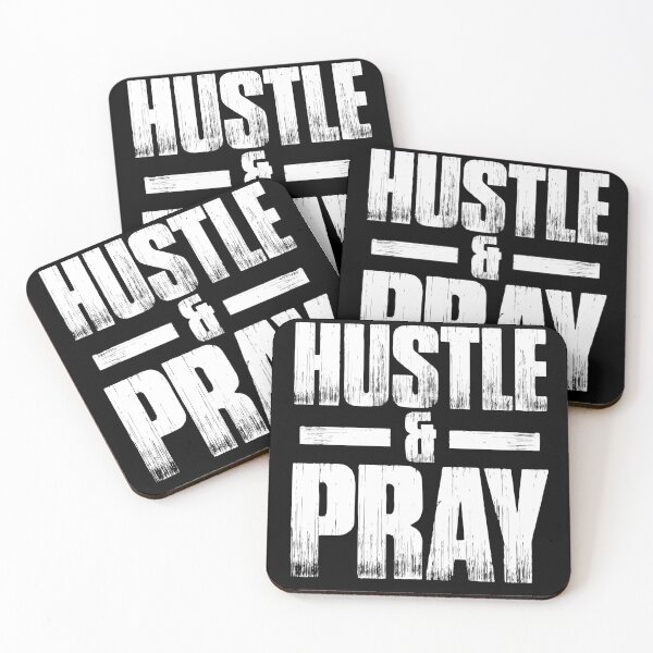 Item preview, Hustle and Pray, Prayer T-Shirt Christian Design designed and sold by trueblue0036.