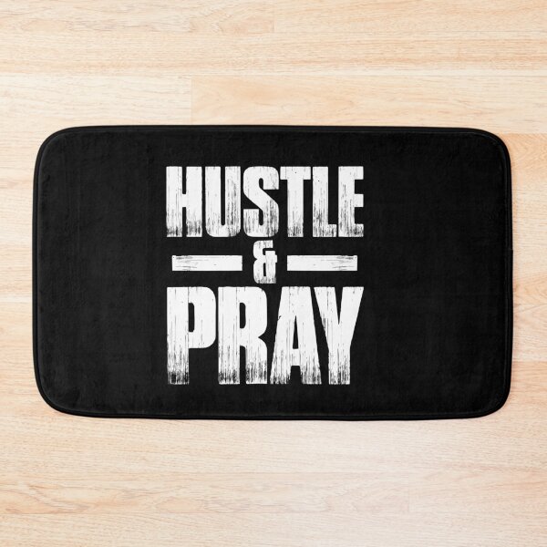 Item preview, Hustle and Pray, Prayer T-Shirt Christian Design designed and sold by trueblue0036.