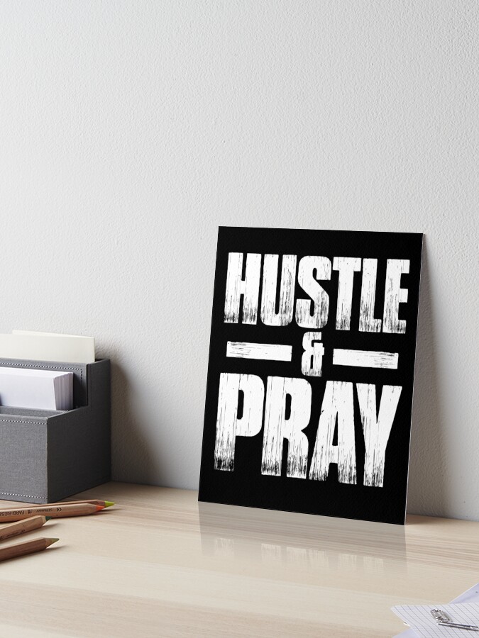 Pray Hustle Repeat Shirt Vintage Christian Prayer Gift