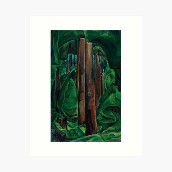 Item preview, Emily Carr - Inside a Forest II designed and sold by ArtExpression.