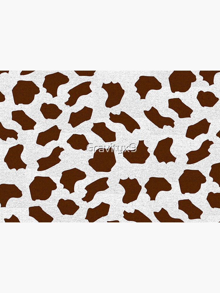 Brown Cow Spots Pattern by Gravityx9