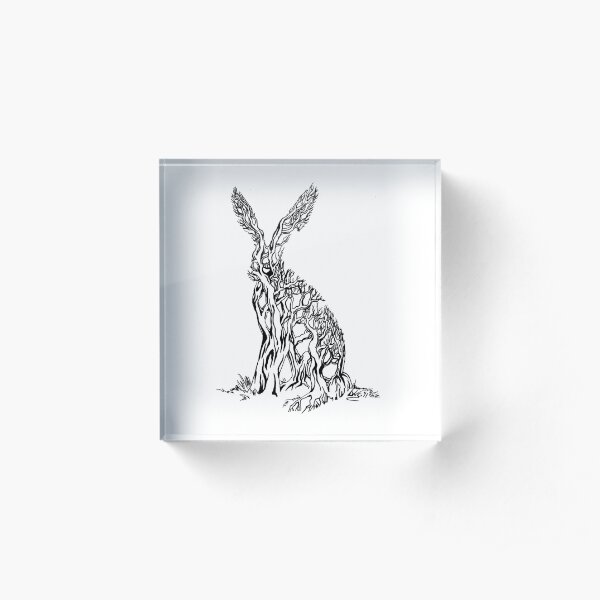 TreeJackrabbit Acrylic Block