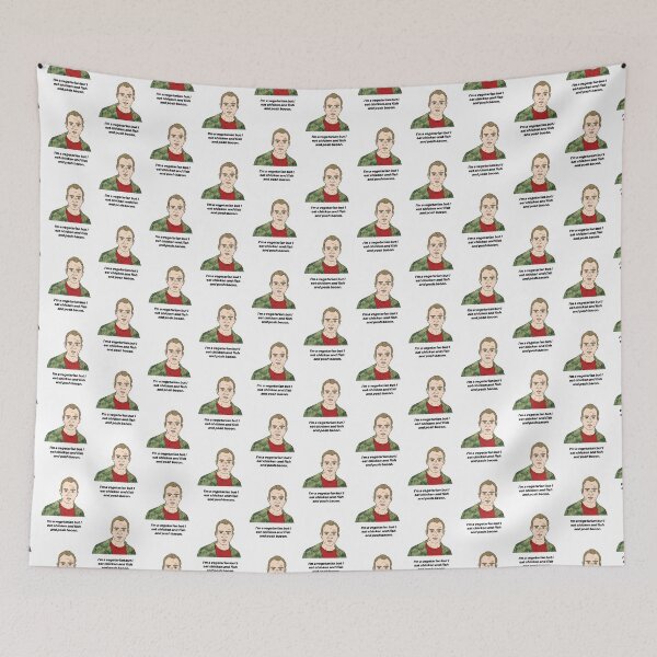 Item preview, JEZ | I'M A VEGETARIAN  designed and sold by tommytyrer.