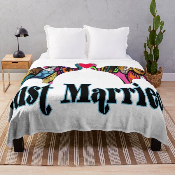 Item preview, Just Married love elephants  designed and sold by artbyomega.