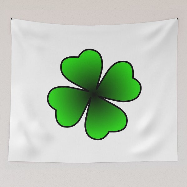 Item preview, 4 leaf clover, good for luck - WelshDesigns designed and sold by welshdesigns.