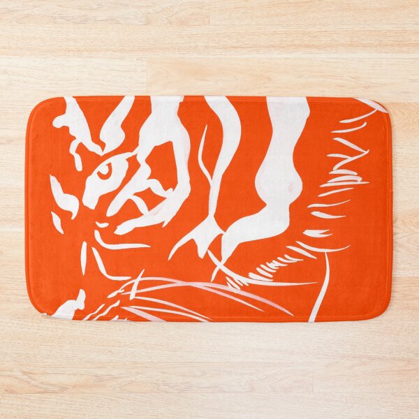 Item preview, Eye of the Tiger - Orange & White  designed and sold by Niina  Niskanen.