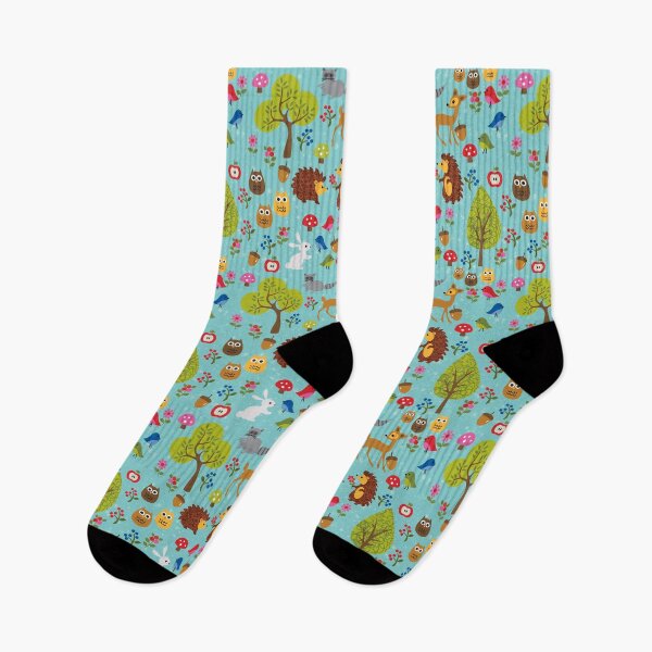 Item preview, Woodland Creatures in the Forest designed and sold by Pink Pineapple Works.