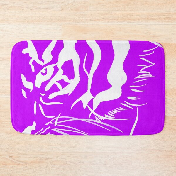 Item preview, Eye of the Tiger - Purple and White  designed and sold by Niina  Niskanen.