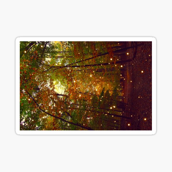 enchanted forest III Sticker