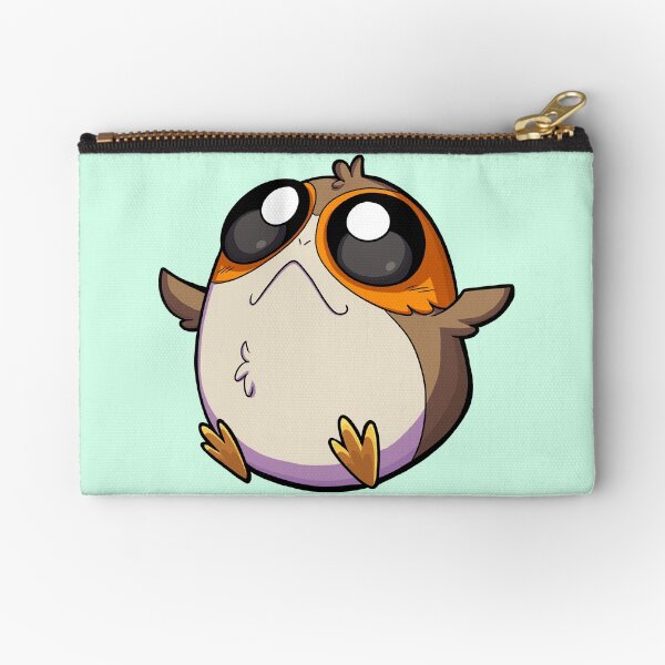 Cute Porg Zipper Pouch