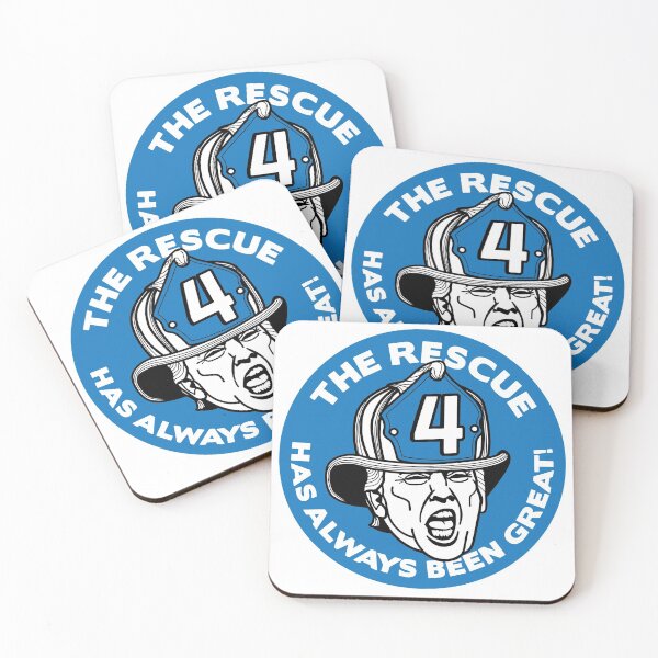 Item preview, Trump says "The Rescue has always been great!" - R4 Blue designed and sold by PistolPete315.