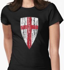 Camiseta entallada Crusader Knights Templar Cross