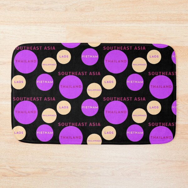Item preview, Southeast Asia countries Thailand Vietnam Laos Philippines designed and sold by KorSeouDesign.