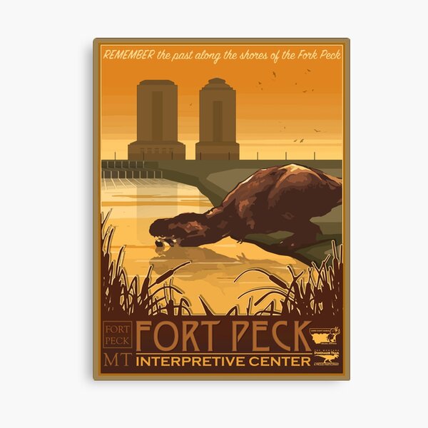 Fort Peck Interpretive Center Canvas Print
