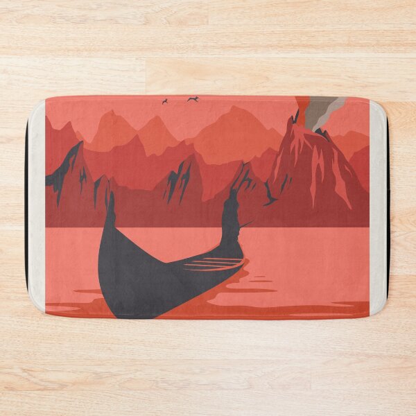 Item preview, Blood Rage Board Game- Minimalist Travel Poster Style - Gaming Art designed and sold by MeepleDesign.