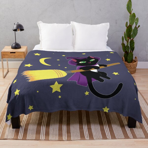 Item preview, Flying Witch Cat designed and sold by TheKohakuDragon.