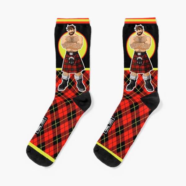 ADAM LIKES KILTS - SHIRTLESS Socks