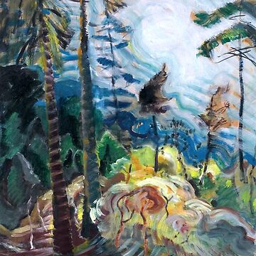 Artwork thumbnail, Emily Carr - British Columbia Landscape by ArtExpression