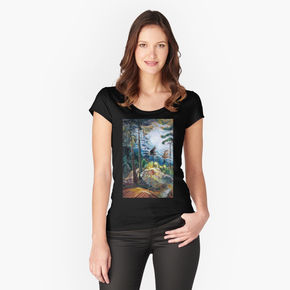 Item preview, Fitted Scoop T-Shirt designed and sold by ArtExpression.