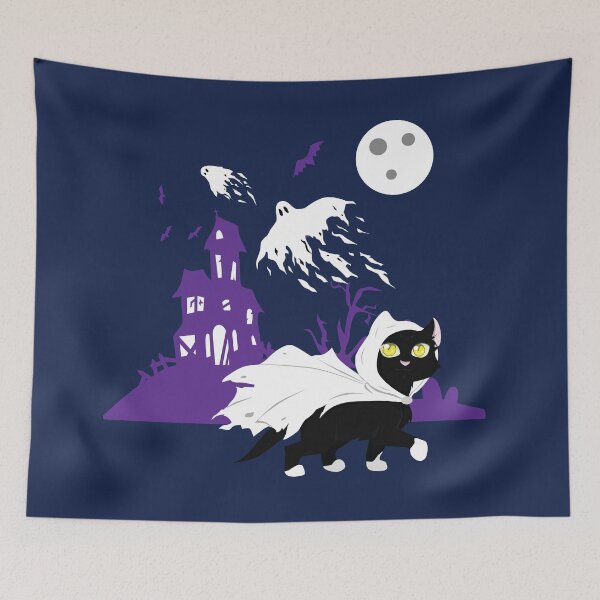 Item preview, Ghost Kitty designed and sold by TheKohakuDragon.