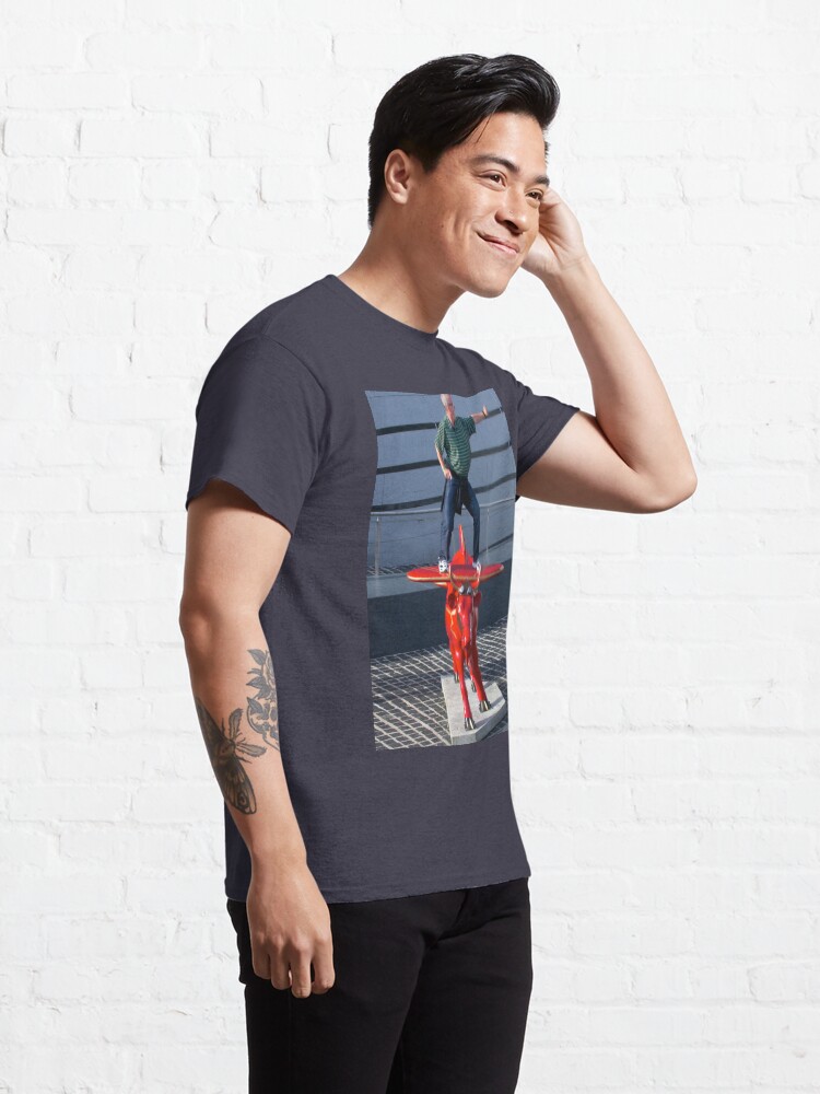 Alternate view of Amelia Air Cow - with passenger Classic T-Shirt