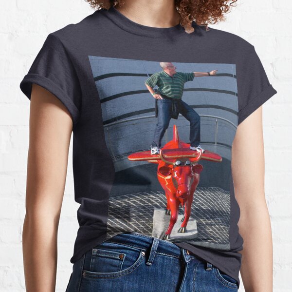 Amelia Air Cow - with passenger Classic T-Shirt