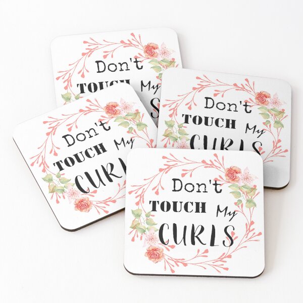 Item preview, Don't touch my Curls designed and sold by Jovyharts.