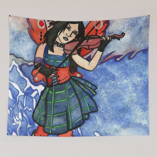 Item preview, She plays for the waves designed and sold by Niina  Niskanen.