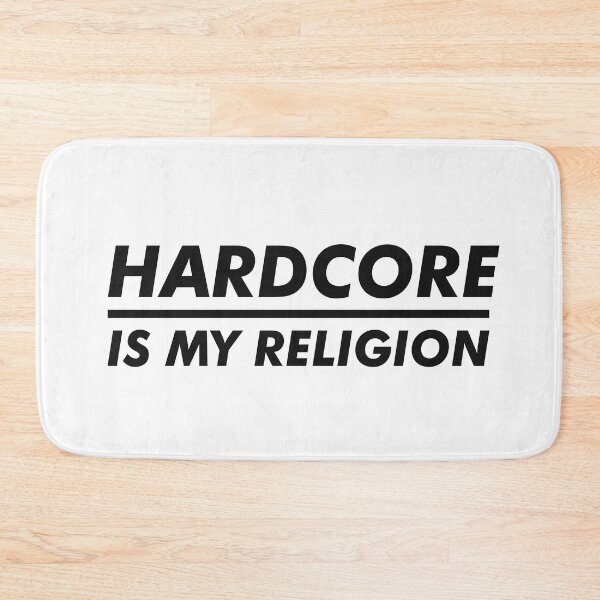 Item preview, Hardcore is my religion designed and sold by GatoBlanco.