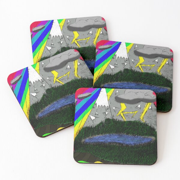 Item preview, Bright Fictional Colorful Scene designed and sold by Zachary Ellingson.
