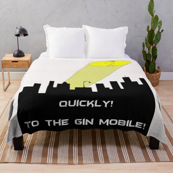 Item preview, Quickly! To the Gin Mobile! designed and sold by DafyddEm.