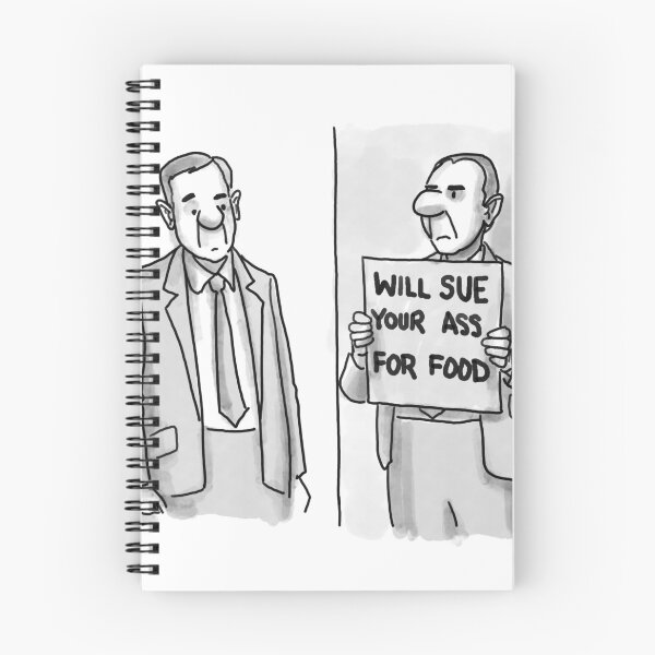 Item preview, Funny Lawyer Cartoon Humor designed and sold by Bill Abbott.
