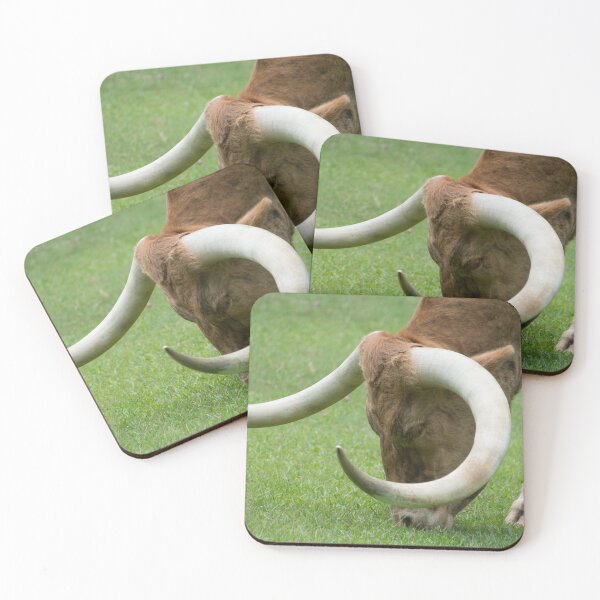 Item preview, Texas Longhorn Getting a Meal designed and sold by Mike Ashley.