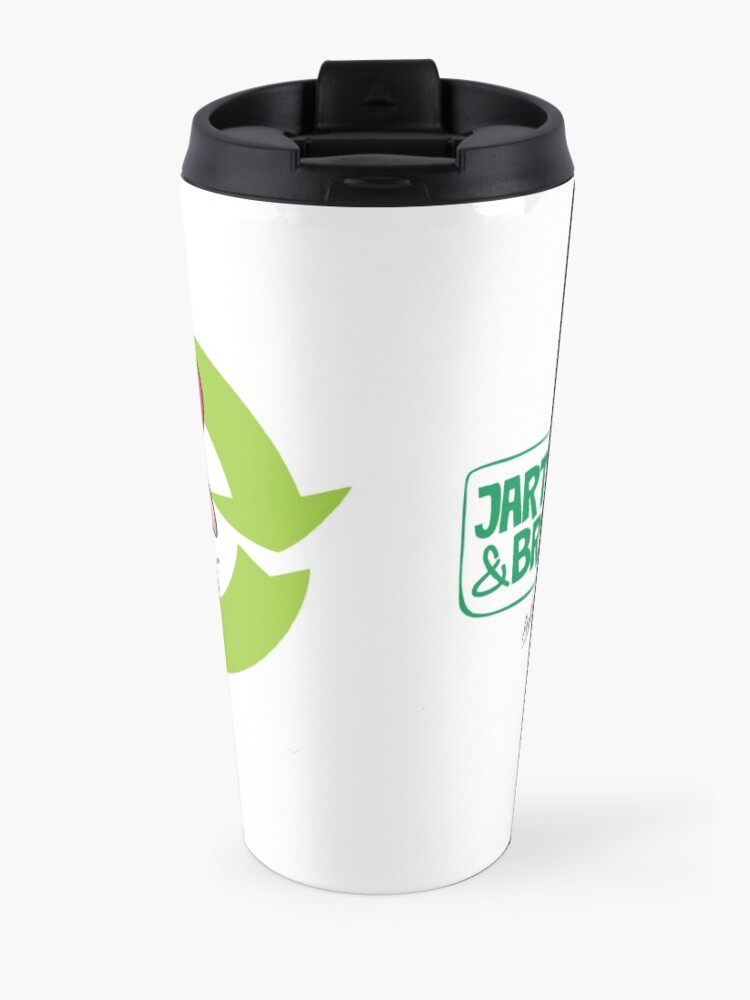Vista alternativa de Taza de viaje Relájate y recicla