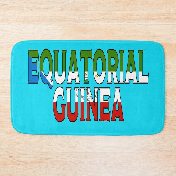 Item preview, Equatorial Guinea Font with Equatorial Guinean Flag designed and sold by Havocgirl.